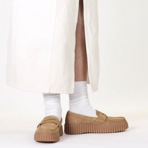 Giày Lười Da Nữ Clarks - Torhill Penny