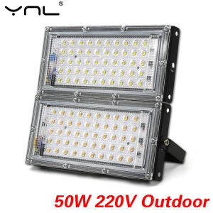 LED Flood Light 50W AC 220V 230V Outdoor Garden Floodlight Kitchen Reflector Landscape Spotlight Street Lamps Outdoor Lighting