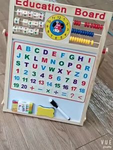 Bảng Viết Bảng Học Chữ Cái Tiếng Việt Cho Bé Bảng Ghép Số Chữ Cái Phép Tính 2 Mặt Đa Năng Kèm Phấn Khăn Lau