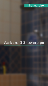 [NEW] hansgrohe Activera S - shower system with Ecostat Fine Varia thermostat overhead shower 240 hand shower 2jet