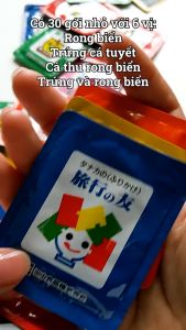 Combo 6 gói lẻ - Gia vị rắc cơm Tanaka Nhật Bản cho bé. Date 2025 - Sweet Baby House