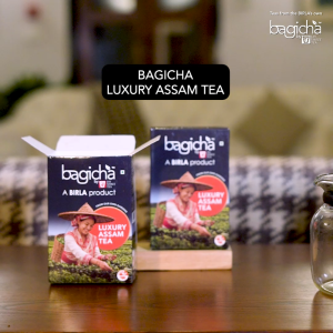 Bagicha Assam Luxury CTC Black Tea 225g | Pure Indian Loose Leaf Tea | Tea Boutique | Perfect for Brisk Liquor Tea or Chai Lovers