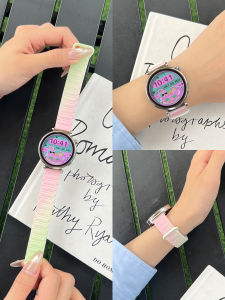 YOURSTAR | Magnetic Silicone Watch Band Summer Design for Women