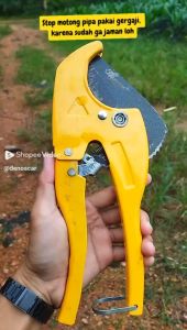 Maxsupe Gunting Pipa PVC 63mm: Solusi Pemotong Pipa Air