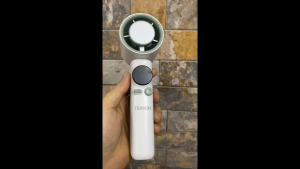 Sumange Quạt mini cầm tay làm mát 100 tốc độ di động Màn hình LED kỹ thuật số Quạt sạc USB TypeC 4000mAh