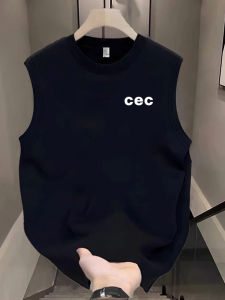 Áo Thun Cotton Cổ Tròn Không Tay Phong Cách Mỹ Cổ Điển Đơn Giản Cho Nam Mùa Hè Rộng Rãi Tay Ngắn Thể Thao Nỉ Áo Thun