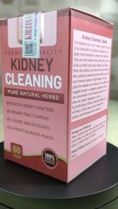 Viên uống Kidney Cleaning sức khoẻ thận tiết niệu bàng quang giảm viêm sỏi thận 1000 mg 60 viên