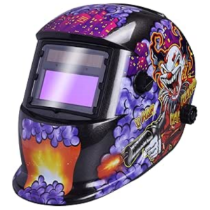 หน้ากากป้องกันการเชื่อมแบบปรับความเข้มแสงอัตโนมัติด้วยพลังงานแสงอาทิตย์ STARMAN ปรับความเข้มแสงได้อย่างอิสระ DIN9-13