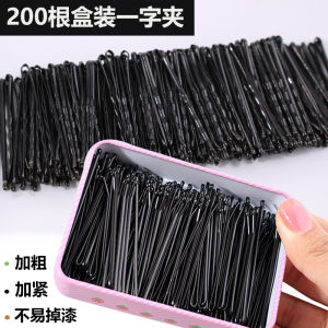 Black Hair Clips Fixed Hairpins Edge Clips Hair Accessories for Women Frizz Control Hair Tools Korean Style Fresh out