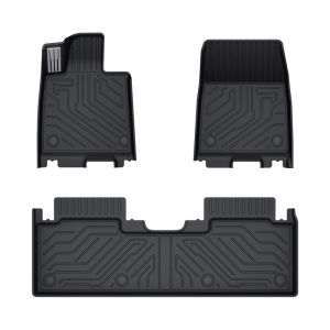QUEES | Full TPE Full Coverage Car Floor Mats