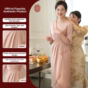 Elegant High-End Wedding Dress for Mother
