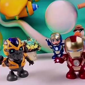 hot toys | Đồ Chơi Robot Iron Man Bumblebee Cho Bé - Mô Hình Điện Tử Hát Múa Dành Cho Trẻ Em Tỷ Lệ 1/12 Chất Liệu Nhựa Sản Phẩm Hoàn Chỉnh Dùng Được Cho Cả Bé Trai Và Bé Gái