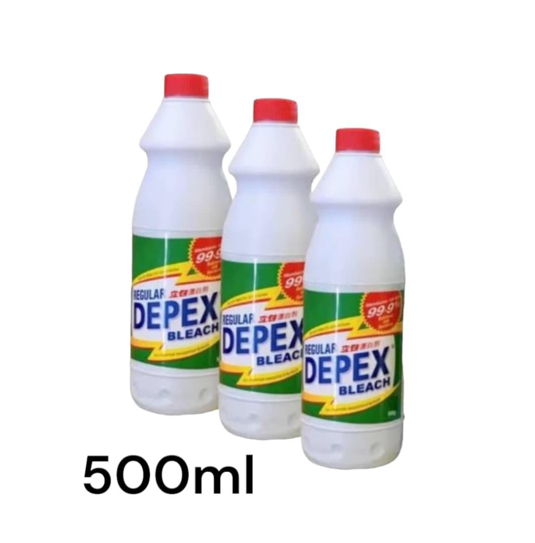 น้ำยาสูตอ่อนโยน น้ำยาซักผ้ามาเลย์DEPEX สูตรเข้มข้น 500ml/1000ml 1ขวด เเท้