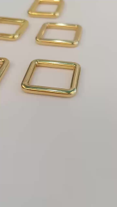 Set 2 cái khoen vuông khoen chữ nhật túi xách 2cm kim loại không gỉ dùng cho cặp da túi xách