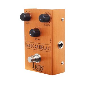 IRIN | IRIN AN-37 Nascar Delay Electric Guitar Effect Pedal Processor Classic BBD Vintage Delay Effects True Bypass Pedal Guitar Parts