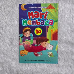 BukuMari Membaca 1a & 1b Untuk Paud & Tk [ Panjang Polos ]