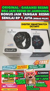 DIGITEC ORIGINAL SMARTWATCH PRIA DIGITEC OCTAFIT OCTA FIT- MEN- RESIN BAND - HITAM - JAMDUNIA / JAM DUNIA JD18 # JAM TANGAN PRIA JAM TANGAN SMARTWATCH JAM PRIA JAM TANGAN ANTI AIR $ DIGITEC OCTA FIT JAM TANGAN DIGITAL