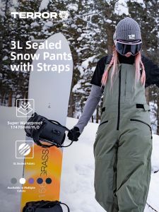 TERROR | Durable Windproof Insulated 3-Layer Snow Pants