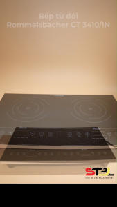 Bếp từ đôi Rommelsbacher CT 3410/IN Chính Hãng Made in Germany 2 vùng độc lập tiết kiệm điện SNT KITCHEN 40007