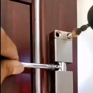 Easy Install Automatic Spring Door Closer & Heavy Duty Adjustable Soft Close Hinges