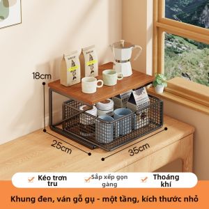 MUGG | Ngăn Kéo Bàn Làm Việc Chống Bụi Cho Cà Phê Trà & Ly