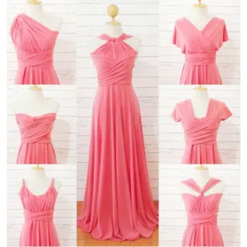 Pomelo peach gown best sale