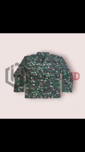 JAKET ABG TENTARA HIJAU LORENG ANGKATAN DARAT AD NKRI / ARMY CAMO TACTICAL / TNI ABRI AD