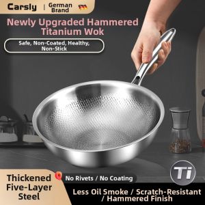 KASHILI | Non-stick Coating Free Titanium Small Wok