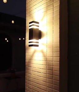 Wall Lamp Waterproof IP65 Wall Light Outdoor Modern Decorative Light For Garden Balcony Courtyard Room