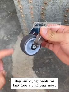Bánh Xe Đỡ Cửa Chống Kẹt – Bánh xe trợ lực cửa giúp mở cửa mượt mà tăng tuổi thọ cửa