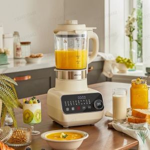 Bear 1750ml Soya Milk Maker Base Removable Wall Breaking Machine Bass Noise Reduction Mixer Household Food Processor Automatic Soybean Machine Blender Bear Detachable Low Noise Blender
