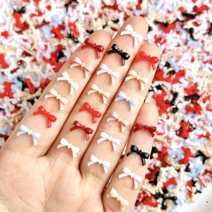 20 Món Trang Trí Móng Tay Hình Nơ Dễ Thương Nhiều Màu Mặt Phẳng Nhựa Nhựa Đính Đá Nhỏ Phụ Kiện Trang Trí Móng Tay Mùa Hè