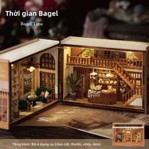 JINWUCHUANGYI | Mô Hình Nhà Lắp Ráp Thủ Công