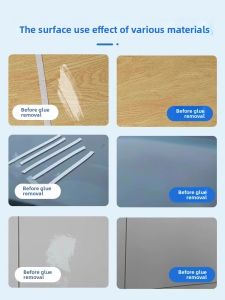 MONLEYTA | Universal Adhesive Remover Strong Glass Glue Double-Sided Tape Resin Glue Dissolver Shelf Tile No-Drill Placement Glue Cleaner