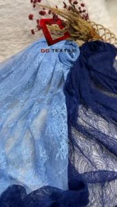 [1 METER] Lace Chantily Halus / Kebaya Lace Chantily - Lebar 1.5 Meter