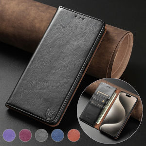 Wallet Skin Friendly Card Slot Stand RFID Blocking Magnetic Flip Leather Case For iPhone 17 Pro Max Air 17e 16 Plus 16e 16 Cover