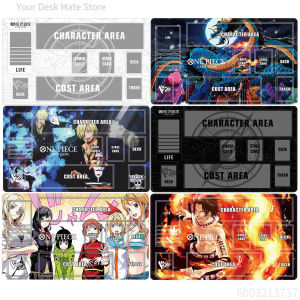 Bandai | One Piece Roronoa Zoro Board Game Card Battle Table Mat OPCG Nami Single Player Battle Mat Anime Cards Gift Toys