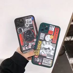 Case Xiaomi Redmi Note 7 Note 7 Pro Note 8 Pro Note 11 Note 11 5G Note 11S Note 11S 5G Note 11 Pro 4G 5G Poco M4 Pro Poco X3 Pro NFC Casing Dove Candy Hybrid Pelindung Kamera Premium Motif Star Wars