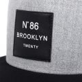 Unisex Brooklyn Mũ Bóng Chày Cotton Có Thể Điều Chỉnh Nón Snapback Với Nhãn Da Mũ Hip Hop Hat Dành Cho Nam Và Nữ Trucker Hat. 