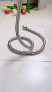 1.2m / 1.5m / 1.8m SUS304 STAINLESS STEEL SHOWER HOSE FOR BATHROOM Flexible Shower Hose For Bidet Toilet Spray Flexible Hose【Local Stock】