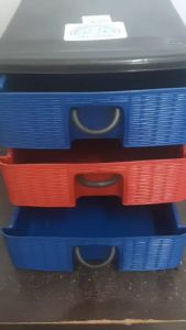 ลิ้นชักใส่ของ เก็บของ ชั้นพลาสติก 3 ชั้น คุณภาพดี หนา แข็งแรง ใส่กระดาษA ขนาด 25*33*28 จัดส่งเร็ว เก็บเงินปลายทาง