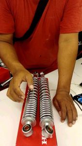 Shock Belakang Honda Supra x lama KEV / Shock Breaker Motor Supra Fit - 5240A-KEV-880