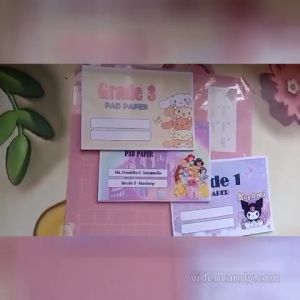 PAD PAPERS - PERZONALIZED FOR GRADE 1 2 & 3