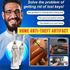 Home Anti-Theft Artifact Universal Lock Picking Tool Door Lock Decoder Master Key Lock