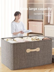 SIVASS | Large Capacity Foldable Organizer Box with Cover