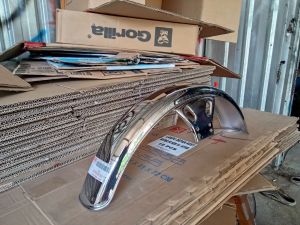 spakbor depan rxs RX king cobra master tebal chrome threestar