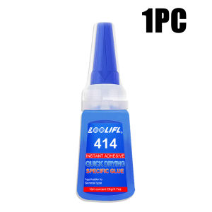 LOOLIFL | 414 Instant Adhesive Super Strong Quick Dry Glue Transparent Glue Multi-Material Repair for Plastic Metal Wood Rubber Ceramic