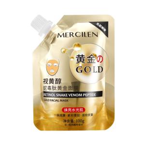 Mặt Nạ Giấy Vàng Chứa Retinol và Peptide Nọc Rắn Dưỡng Ẩm Đánh Bay Nếp Nhăn
