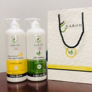 Cặp Dầu Gội Xả Gakodi 800MLx2 | Nourishing - Amino Acid Silky Hydrolyzing