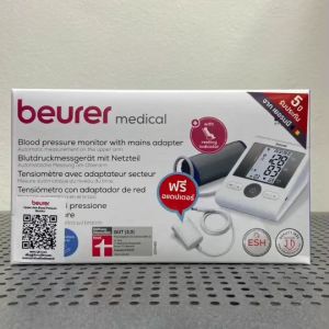 โค้ด ส่วนลด เครื่องวัดความดัน Beurer BM 28 มี Adapter รอบแขน 22 - 42 ซม. ( ออก ใบกำกับภาษี ได้ ) Upper Arm Blood pressure monitor วัดความดัน ต้นแขน BP